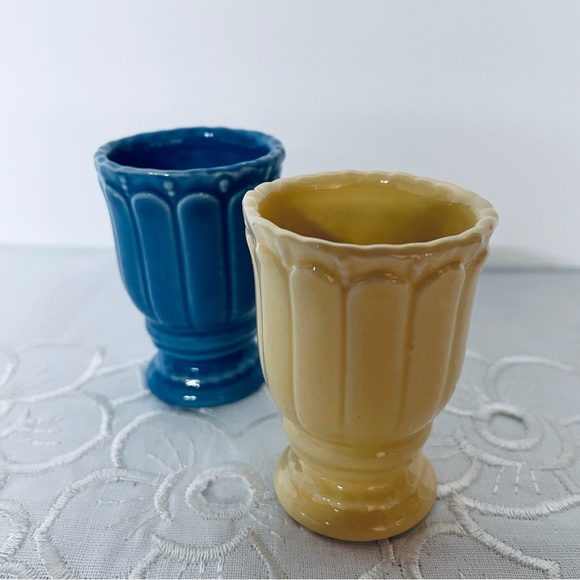 ASP 2003 Vintage Egg cups  2 ceramic - Picture 3 of 8